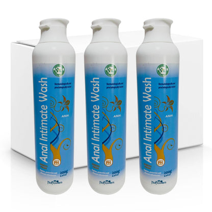 HOT FLOWERS Herbal Fresh Unisex Anal Intimate Wash for Personal Care, pH Balanced for Essentials Body Health, Daily Use, Dry Skin, Proctologist Tested (3)