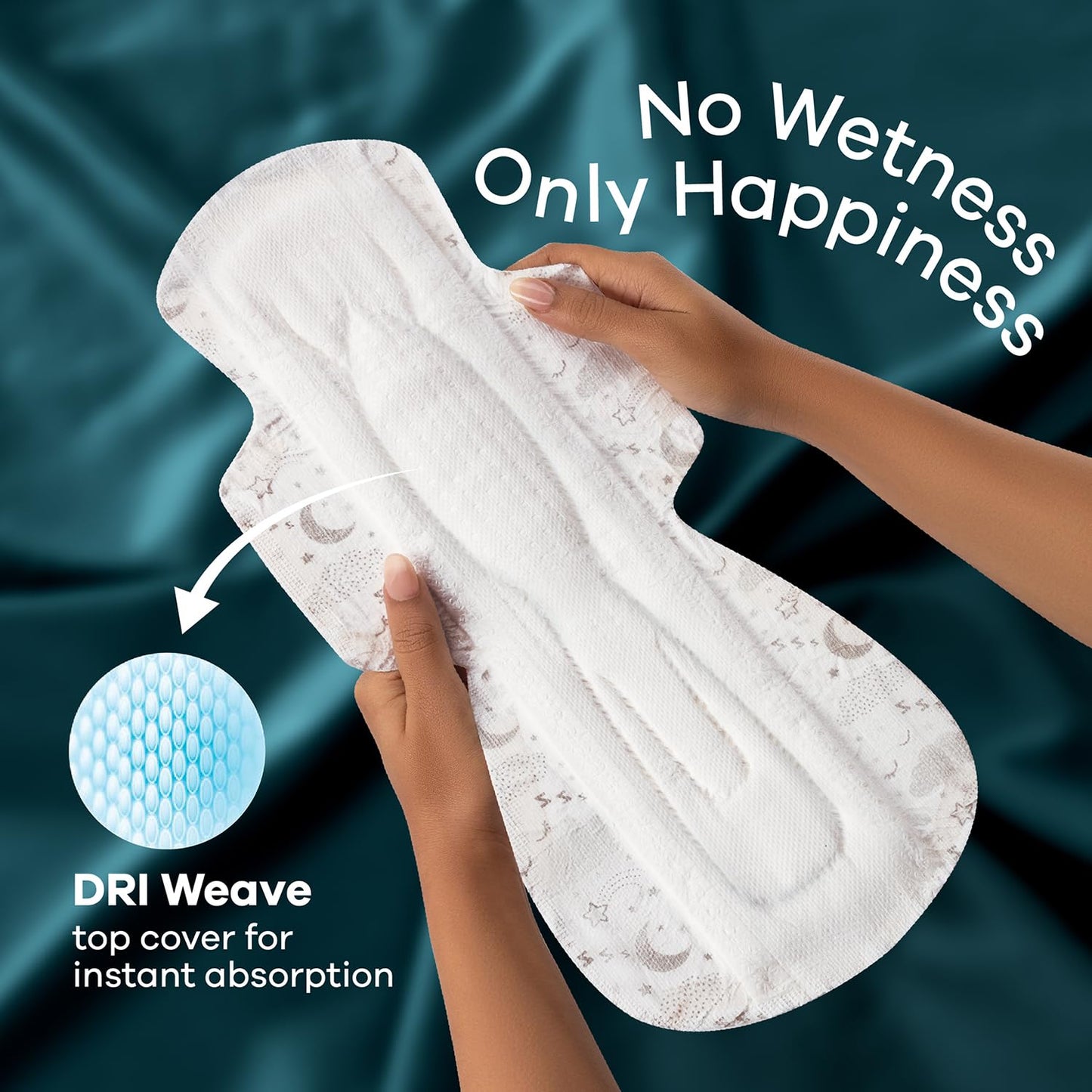 Whisper Ultra Nights Sanitary Pads XXXL Wings 10 Pieces Pack