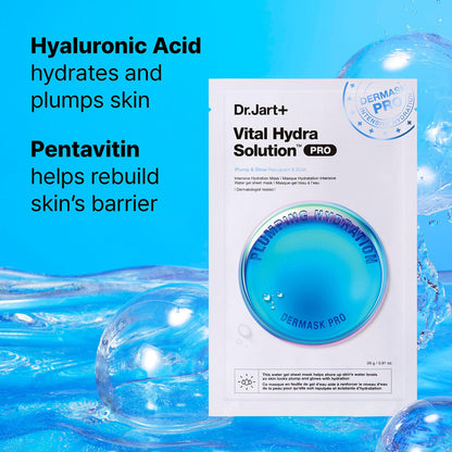 Dr.Jart+ Hydrating and Soothing Face Mask Value Set | 4 Korean Face Masks | Korean Skin Care Set