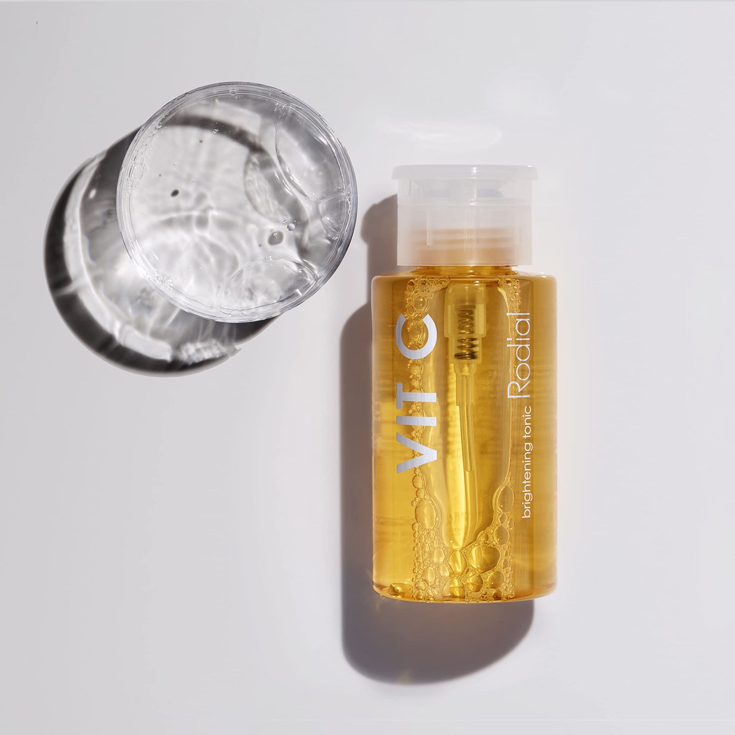 Rodial VIT C Tonic Deluxe 100ml (3.34 fl oz) | Essential Acids for Smoother, Radiant Skin | Vitamin C | Lactic Acid | Glycolic Acid | Vitamin B5