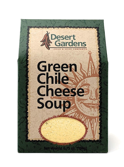 Desert Gardens Green Chile Cheese Soup