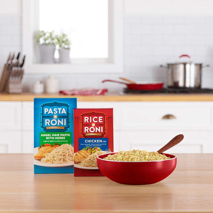 Rice-A-Roni, Rice Pilaf, Pasta and Rice Mix 7.2 Ounce (Pack of 12 Boxes)