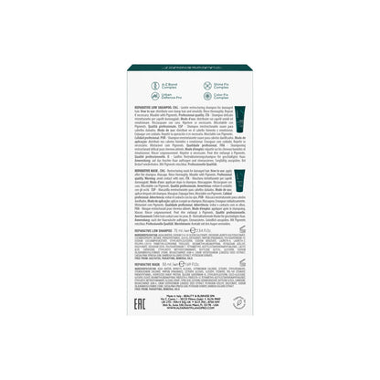 Alfaparf Milano Semi di Lino Reconstruction Travel Size Shampoo and Hair Mask Set for Damaged Hair - Hair repair - Strengthens and Restructures Hair