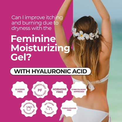 ZENZSUAL Feminine Foam Cleanser + Intimate Gel with Hyaluronic Acid Combo – Vaginal Moisturizer & pH Balanced Cleanser Duo – Hydration for Dryness, External Intimate Care, Fragrance-Free, 1 oz Each