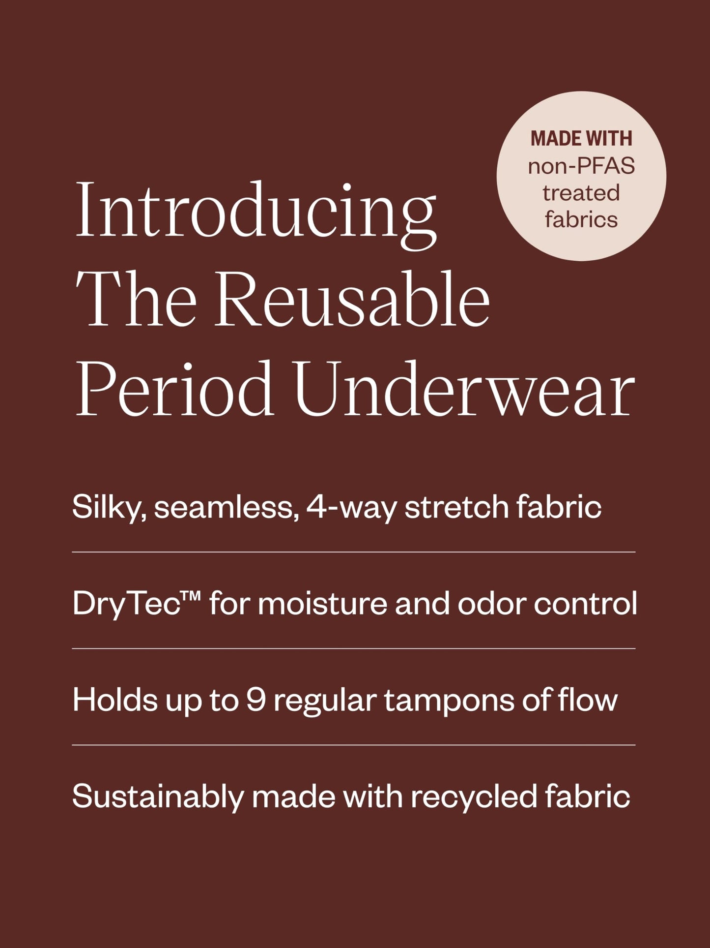 DIVA DivaCup Reusable Period Underwear - Quick Dry Menstrual Underwear - Period Panties - Seamless Bikini, Black(3 Pack)