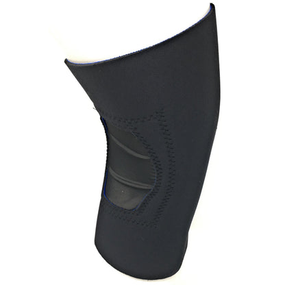 OTC Neoprene Knee Support with Open Patella, Black, X-Large