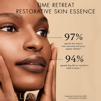 EVE LOM Time Retreat Restorative Skin Essence 150ml | Hydrating & Plumping Anti-Aging Face Essence