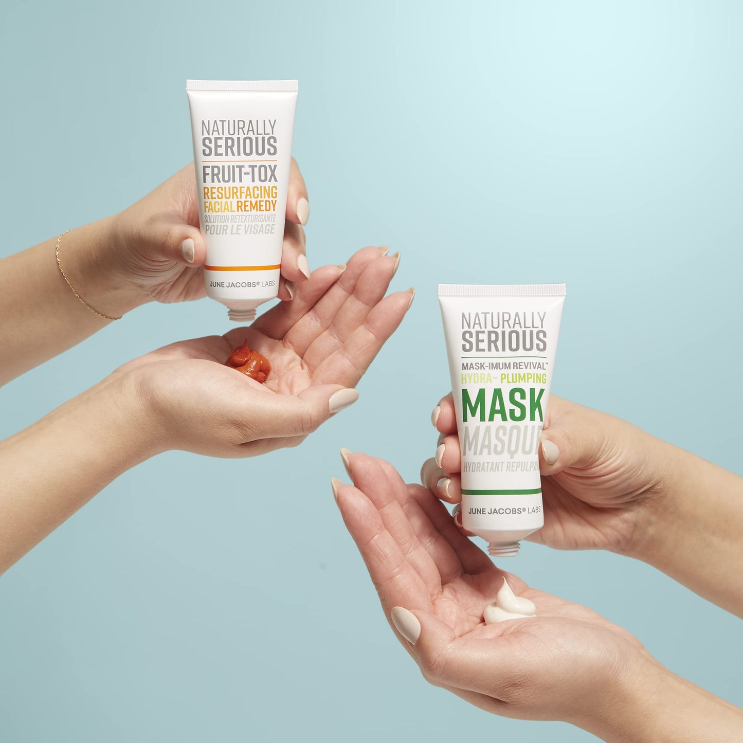 Naturally Serious | Fruit-Tox Natural Resurfacing Facial Remedy, Exfoliator, Brightening Treatment, Vegan Skincare, Cruelty-Free Skincare