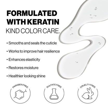 Keracolor Color + Clenditioner 3-in-1 Color-Depositing Conditioner, Gentle Cleansing Conditioner Infusing Semi-Permanent Hair Color, 9 Shades, 33.8 Fl Oz