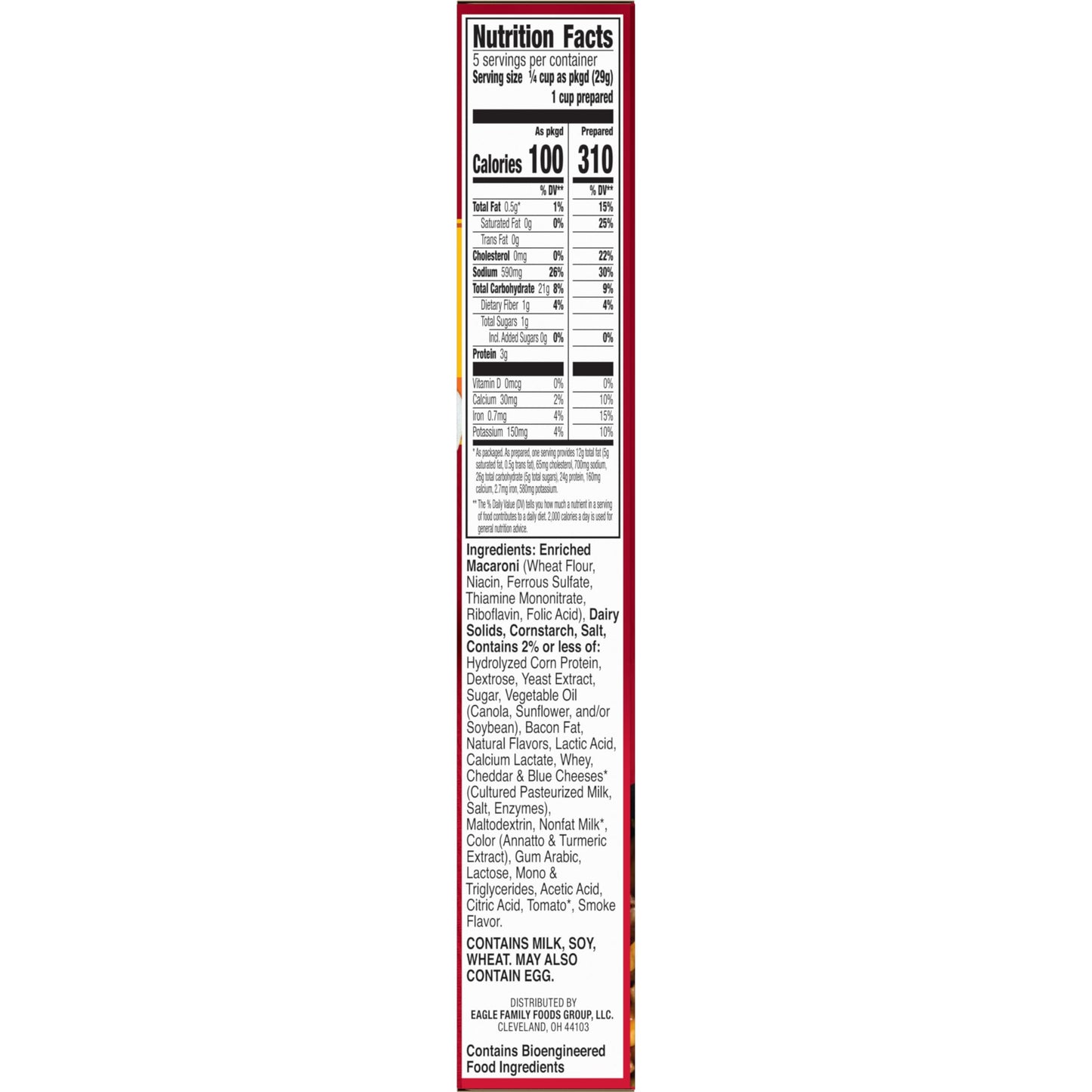 Hamburger Helper Bacon Cheeseburger Pasta Meal (5.1 oz - 12 Pack) No Artificial Flavors, Ready in 3 Easy Steps, Quick Meals Perfect for Midweek Dinners, Busy Evenings & Families On-the-Go