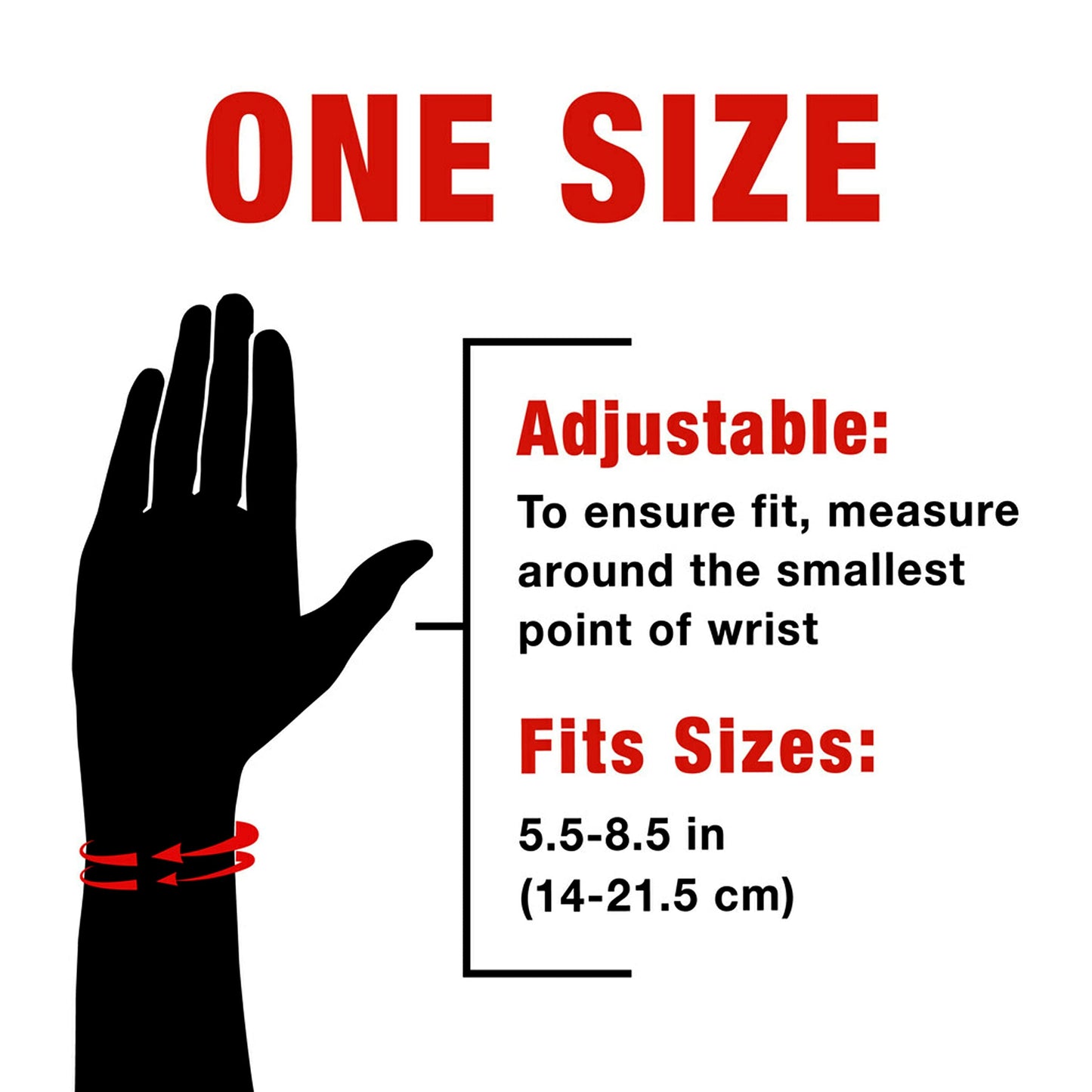 ACE Brand Reversible Wrist Brace Wrist Support for Sore Weak and Injured Wrists Breathable One Size Fits Most
