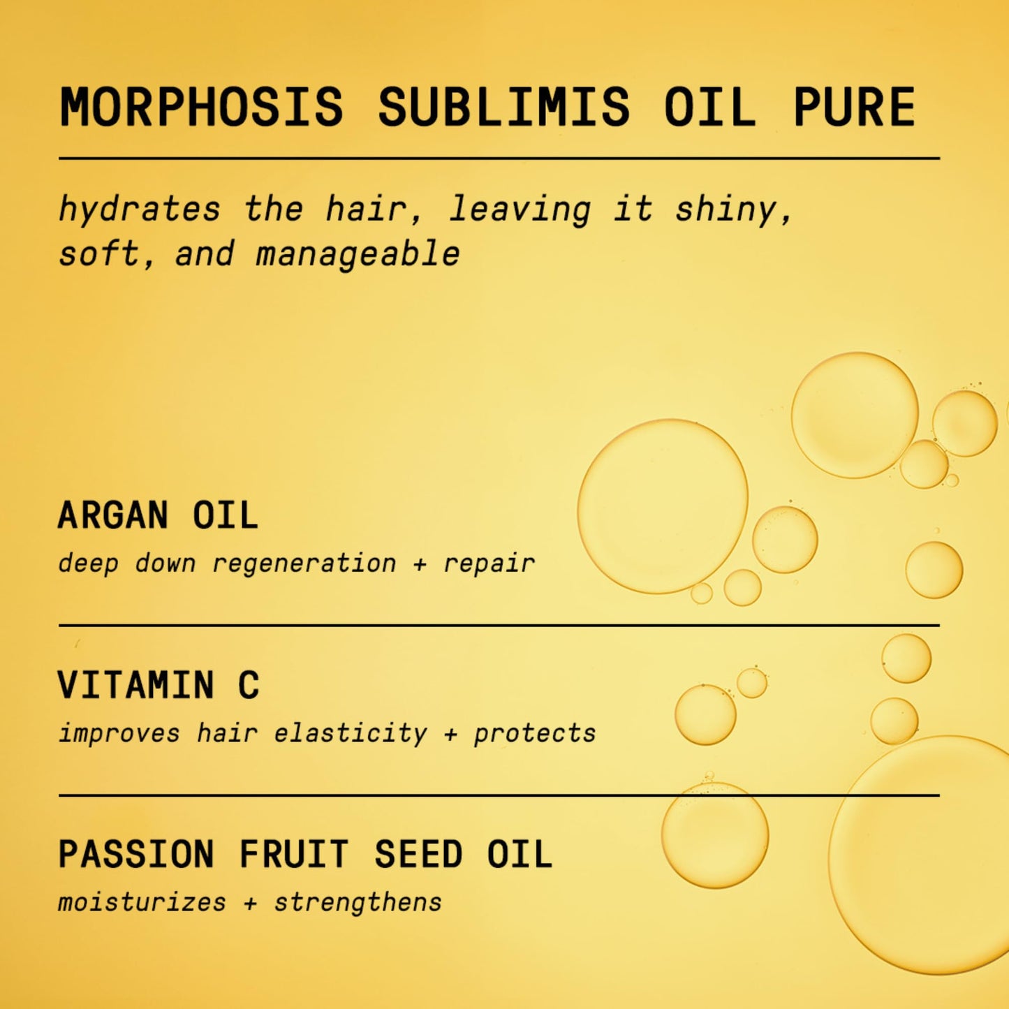 FRAMESI Morphosis Sublimis Pure Hair Oil