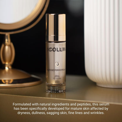 G.M. COLLIN Mature Perfection Serum | Hydrating Anti-Aging Face Serum with Peptides | For Mature Skin Affected by Dryness, Fine Lines and Wrinkles