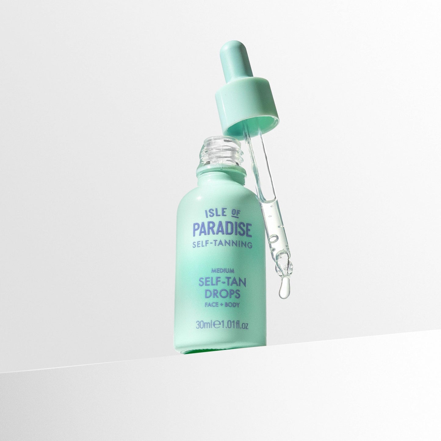 Isle of Paradise Self Tanning Face & Body Drops- Self Tanner Drops for a Natural Bronze, Long-lasting Tan, Cruelty Free, Fragrance Free & Dermatologist-Approved, 1.01 fl. oz