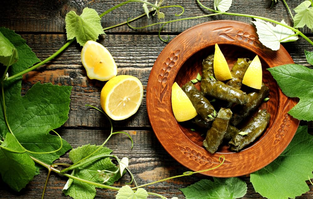 Sanniti Dolmas Stuffed Grape Leaves | Ready to Eat, 70 oz
