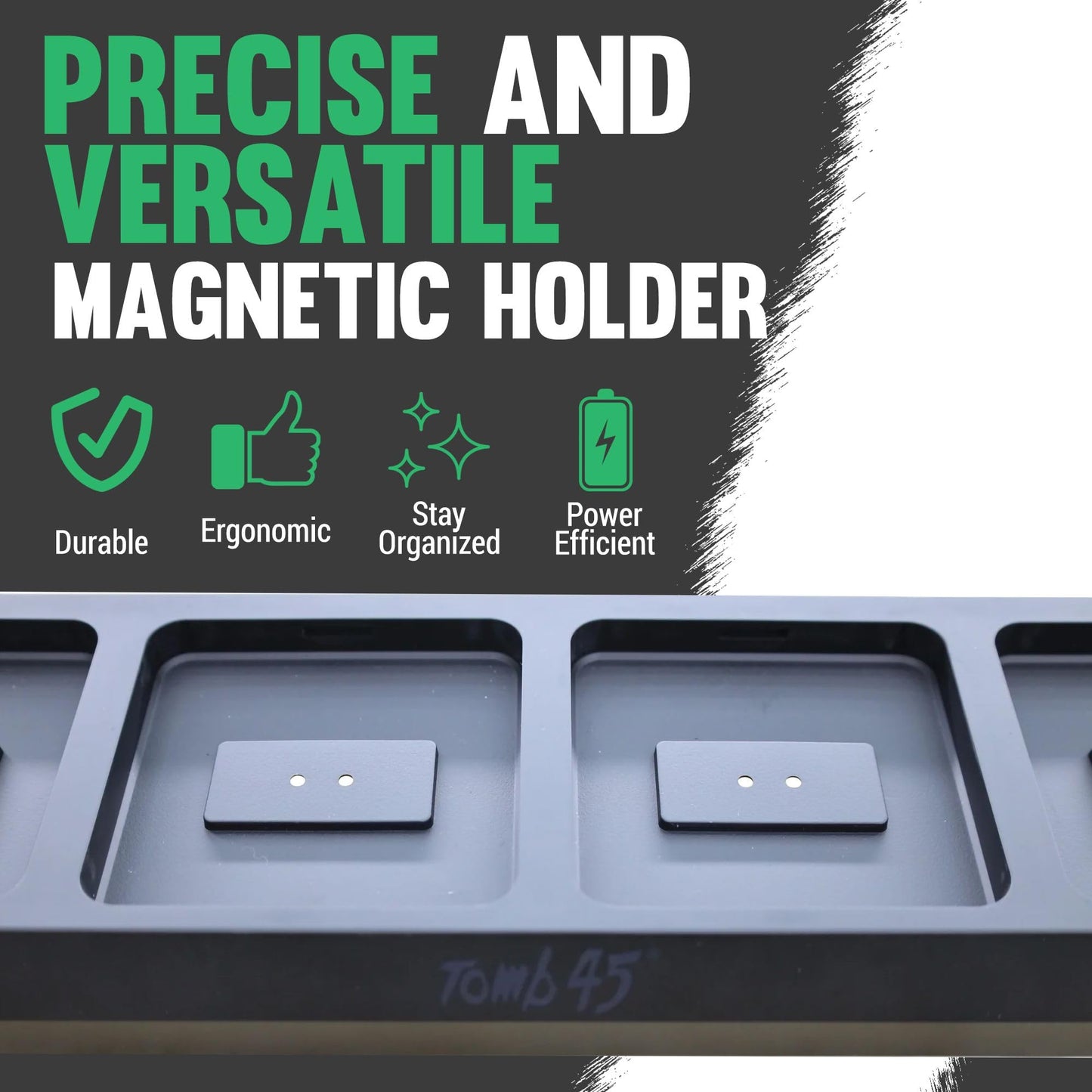 Tomb 45 Power Pods Base - Charging Base for Barber Accessories - Wireless Charging Station for Hair Clippers