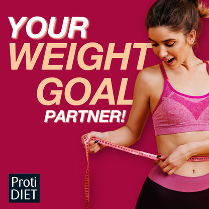 ProtiDIET High Protein Chicken Soup Mix - Low Sugar, No Fat, Quick and Easy-to-Prepare Meal Replacement Protein Powder Soup Mix Nutritious Vitamins - 7 Pouches Per Box