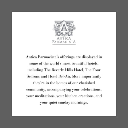 Antica Farmacista Acrylic Bath & Body Gift Set - Hand & Body Wash (10 oz), Body Moisturizer (10 oz) & Acrylic Tray - Self-Care Gift Box for Holidays, Birthdays & Housewarming - Lemon, Verbena & Cedar