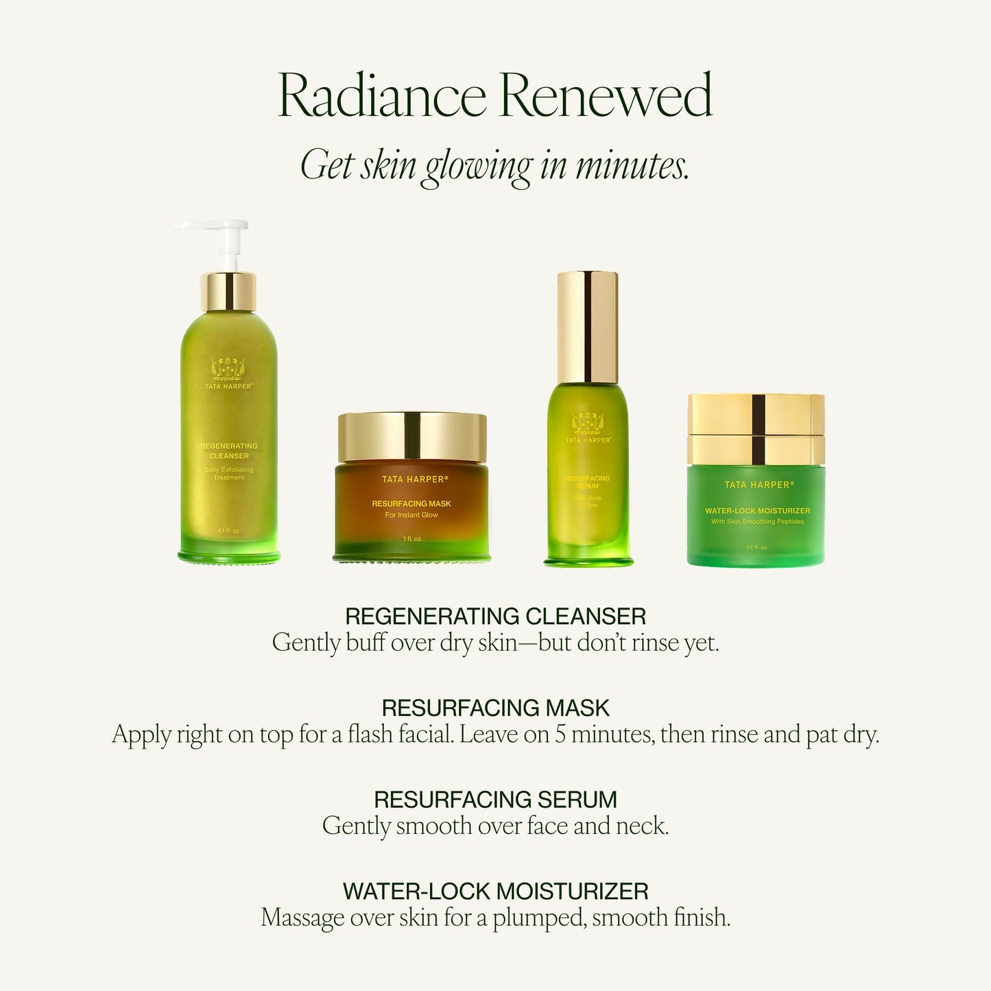 Tata Harper Water-Lock Moisturizer, Lightweight, Silicone-Free Hydrator, 100% Natural, Made Fresh in Vermont