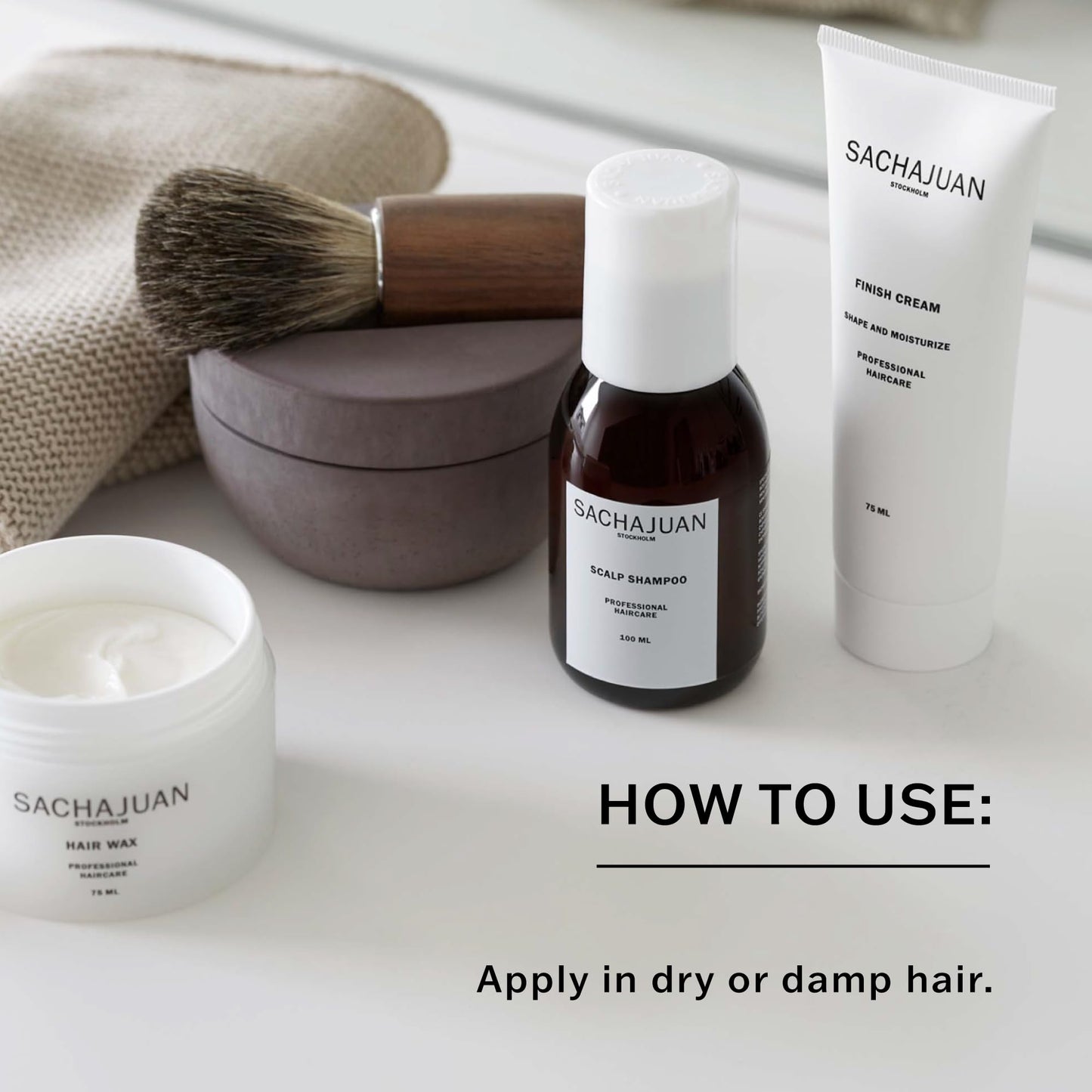 SachaJuan Finish Cream Shape and Moisture 75 ml / 2.5 oz