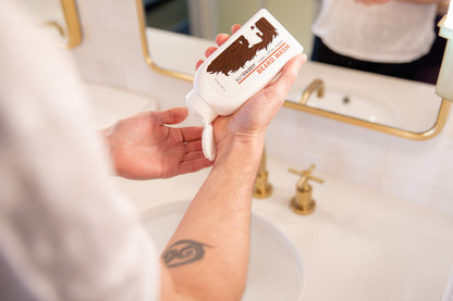 Billy Jealousy Beard Wash for Smooth, Manageable & Frizz-free Facial Hair, Beard Care Enriched with Hydrating Aloe & Strengthening & Conditioning Green Tea Extract