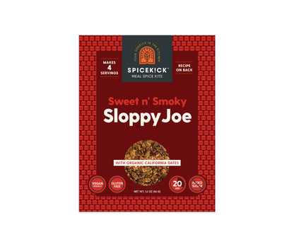 Spicekick Sloppy Joe Seasoning Mix (4 Pack) | Gluten Free, Paleo, No Sugar Added