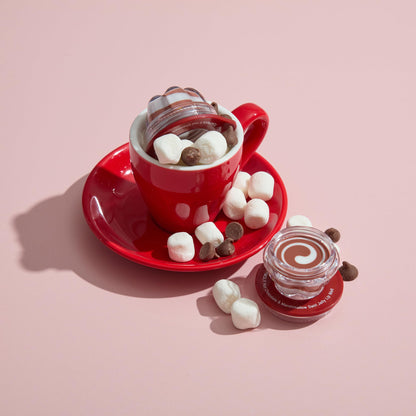 TONYMOLY Hot Chocolate & Marshmallow Swirl Jelly Lip Melt – Hydrating & Nourishing Lip Balm with Subtle Brown Tint, Non-Sticky Glossy Finish, Limited Edition Korean Lip Care for Soft, Smooth Lips