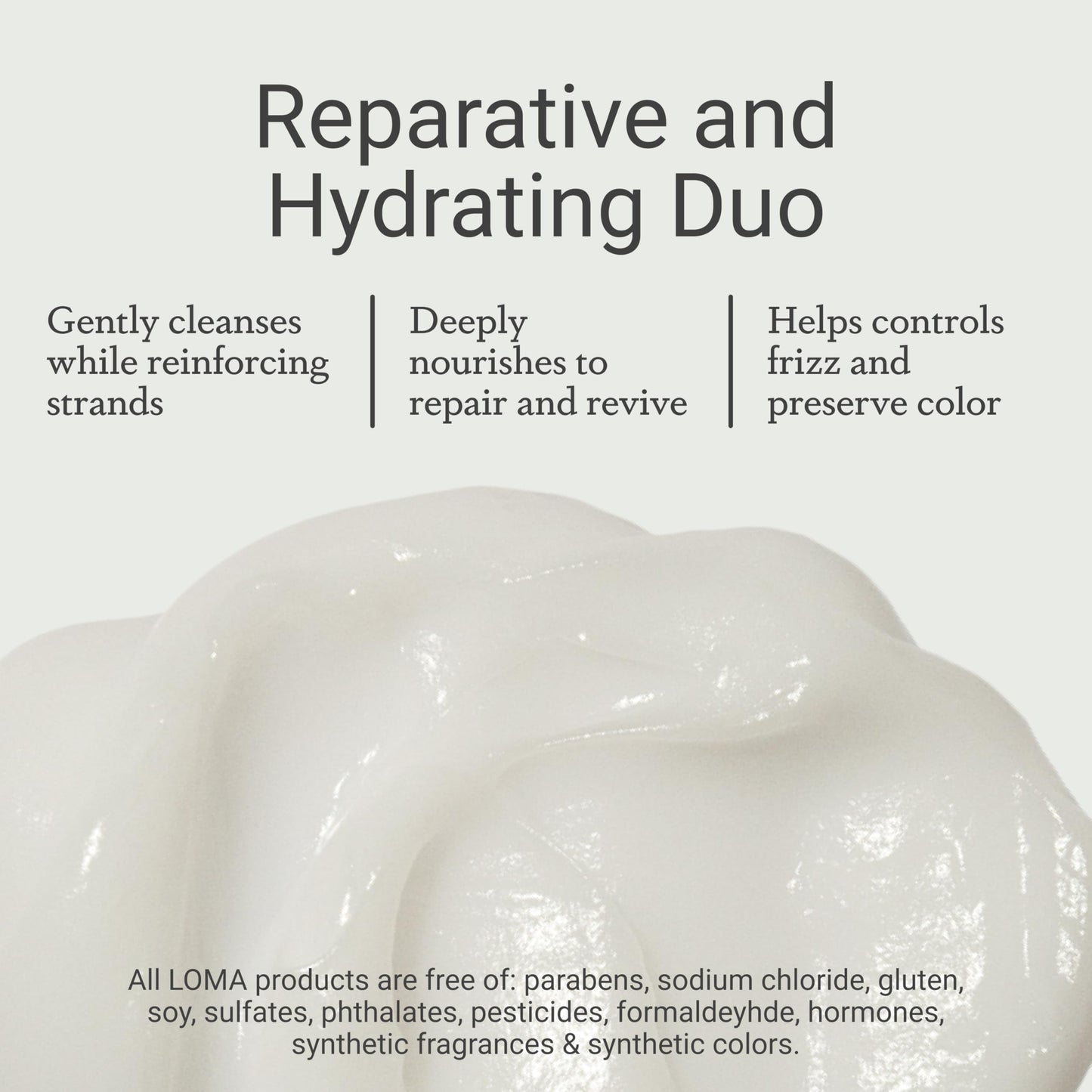 Loma Hair Care Nourishing Shampoo & Conditioner Duo