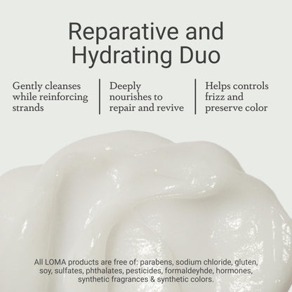 Loma Hair Care Nourishing Shampoo & Conditioner Duo