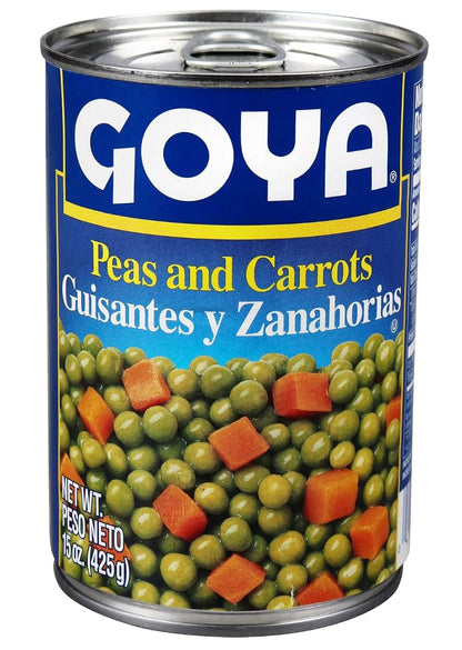 Goya Peas and Carrots, 15 oz, 2-Pack