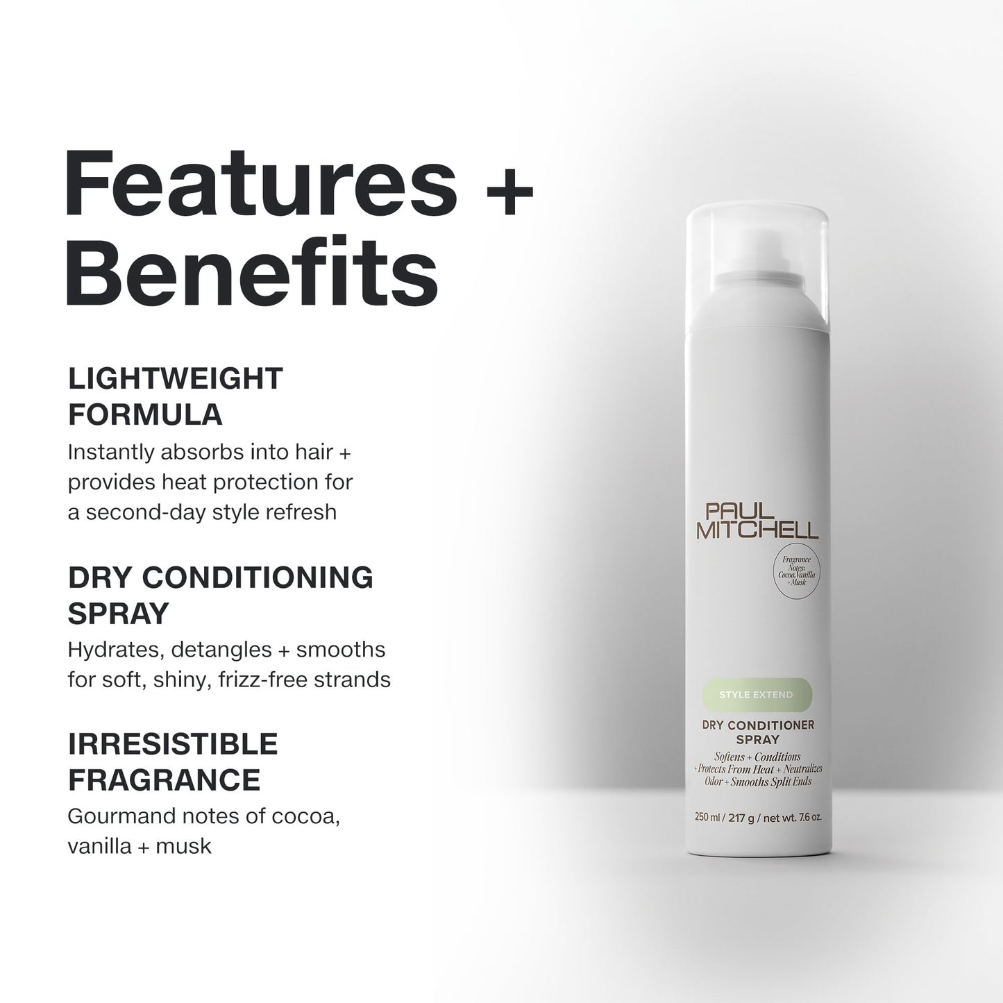 Paul Mitchell Dry Conditioner, Softens + Conditions, For All Hair Types, 7.6 oz