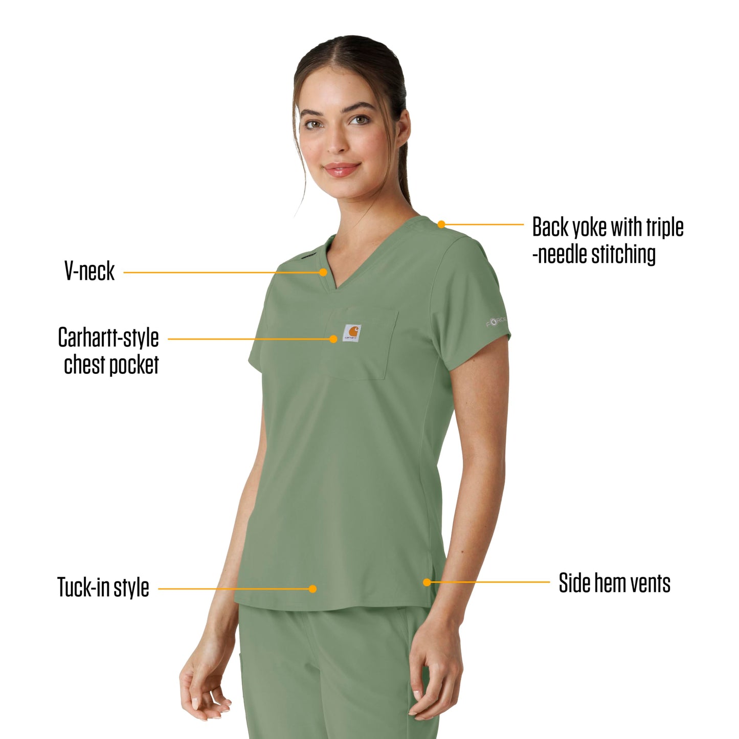Carhartt Women's Scrub Top