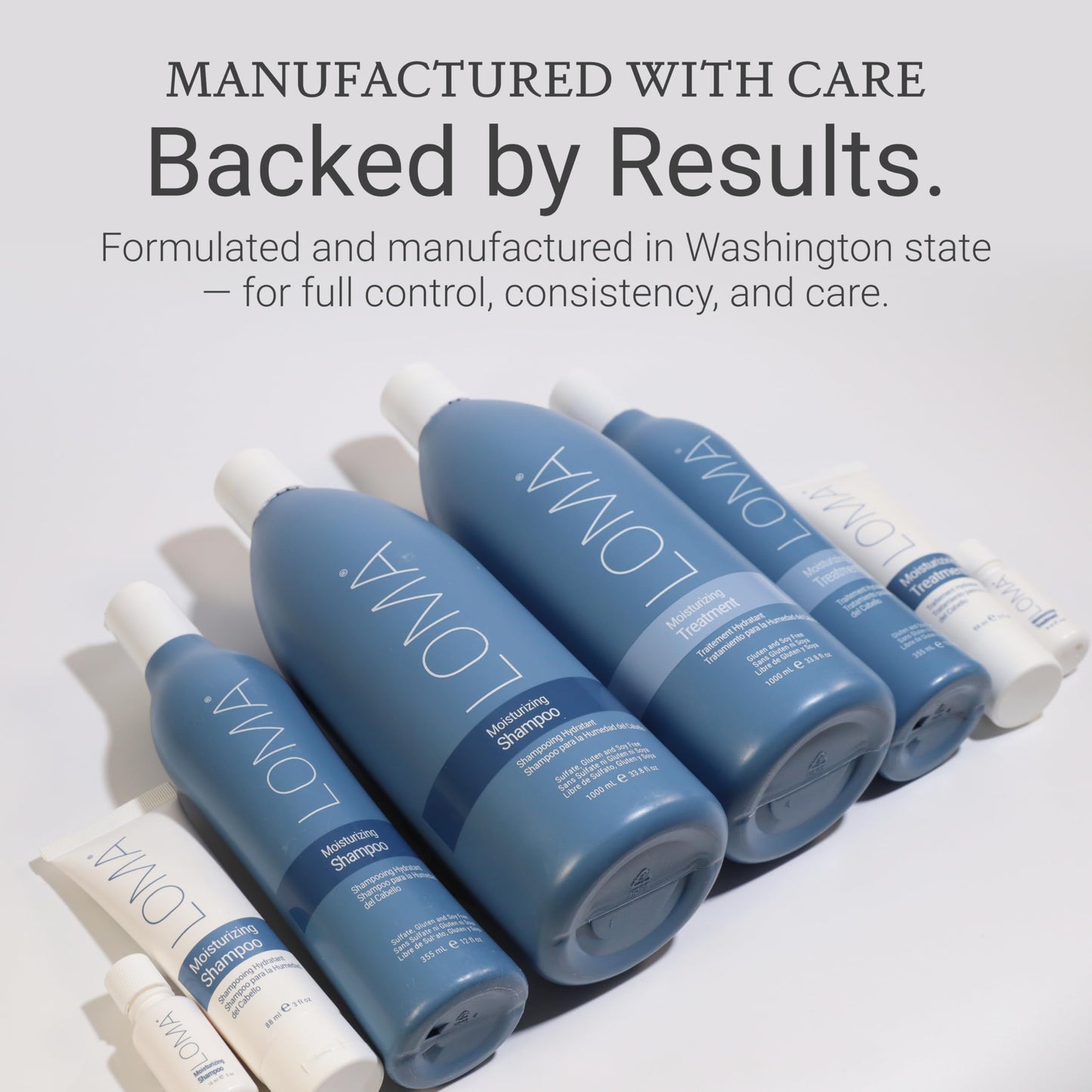 Loma Hair Care Moisturizing Shampoo & Treatment Duo