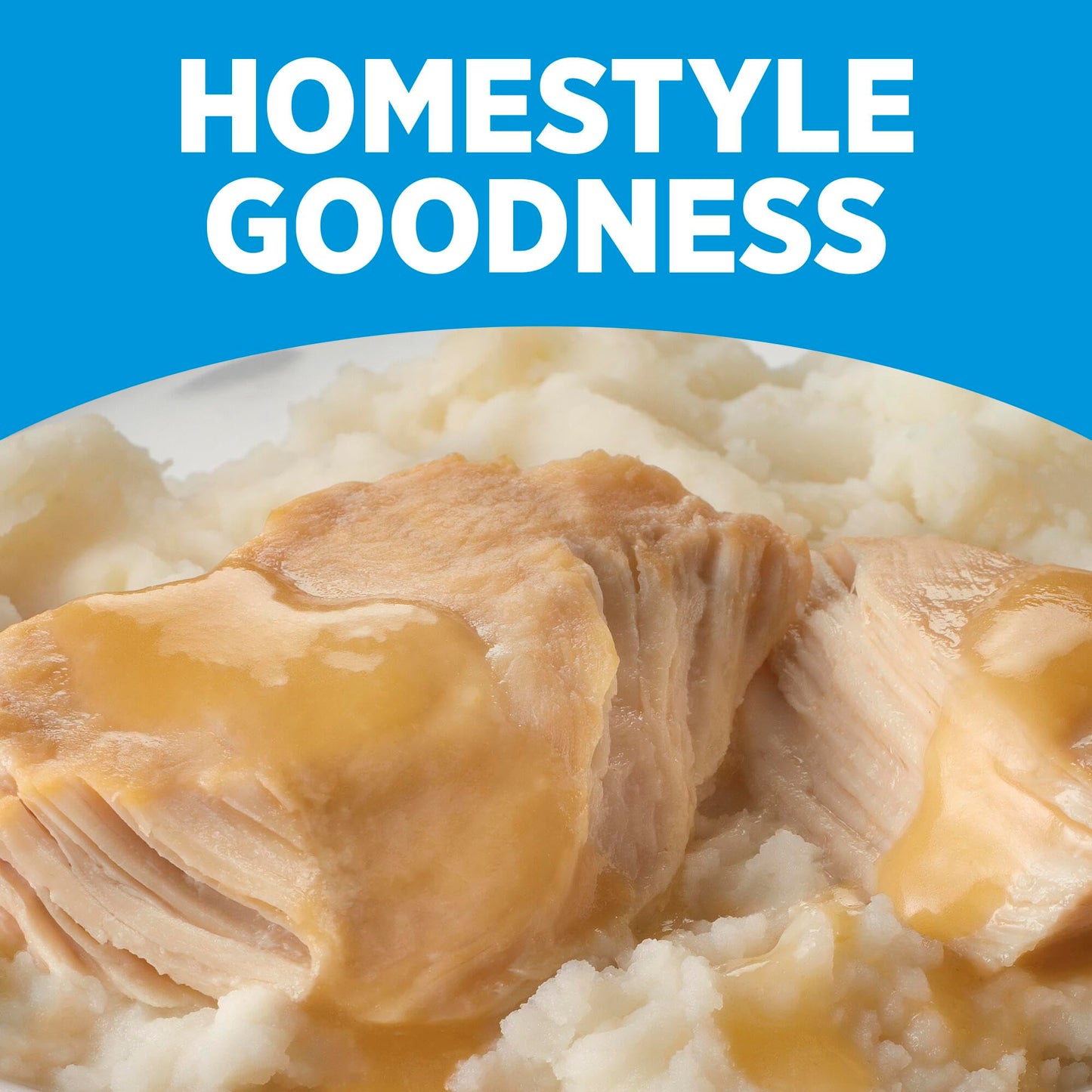 HORMEL COMPLEATS Chicken Breast & Mashed Potatoes With Gravy Microwave Tray, 10 oz (Pack of 6)