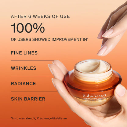 Sulwhasoo Concentrated Ginseng Rejuvenating Cream Rich- Korean Ginseng & Peptide Anti-Aging Rich Moisturizer with Retinol for Wrinkles, Firmness & Nourished Skin, 1.69 fl. oz.