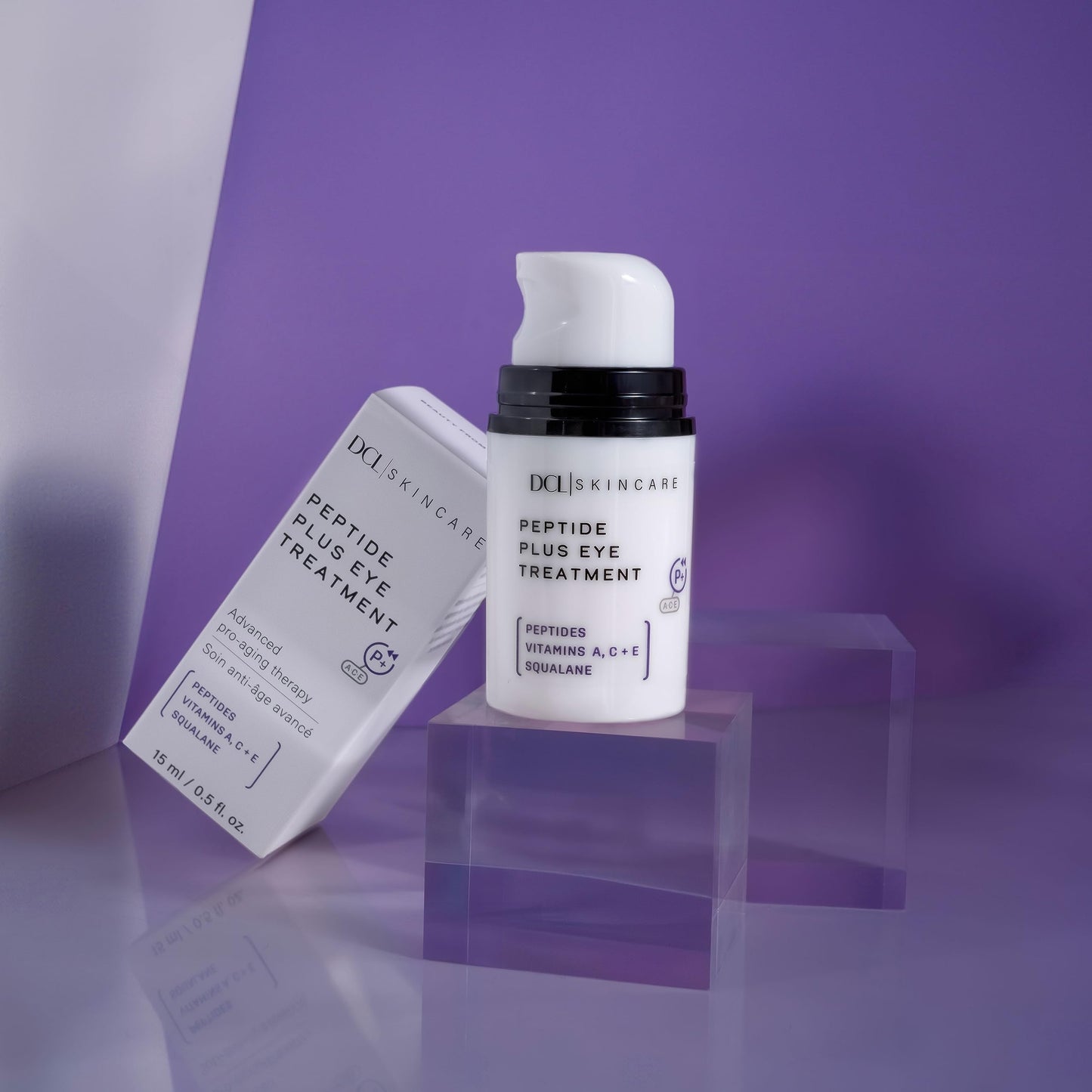 DCL Skincare Peptide Plus Eye Treatment for Wrinkles & Puffiness, 0.5 Fl oz