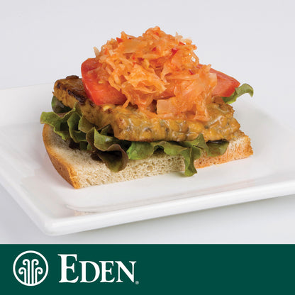 Eden Organic Sauerkraut, 18 oz Glass Jar, Kimchi, Fine Cut