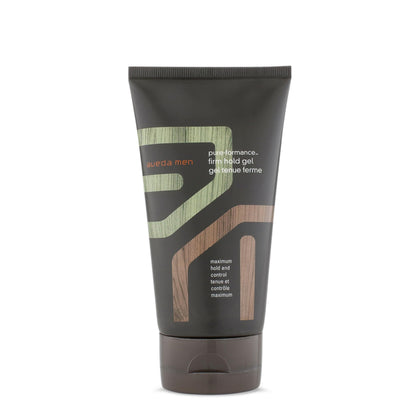Aveda Men Pure-Formance Firm Hold Hair Gel for Men | Maximum Hold, Control, Shine | 93% Naturally Derived*, 5 Fl Oz