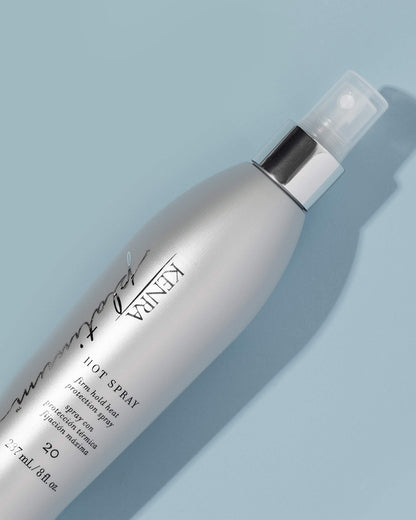 Kenra Platinum Hot Spray 20 | Heat Protection Styler | Long-Lasting, Firm Hold | Adds Vibrant Shine | Humidity & Thermal Protection | Clean Release From Heated Tools | All Hair Types