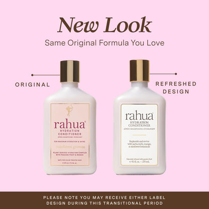 Rahua Hydration Hydrating Hair Conditioner, Moisturizing Conditioner with Naturally Infused, Plant Powered Ingredients, Mango & Passion Fruit, Hair Care for Dry Hair, Frizz & Scalp Care
