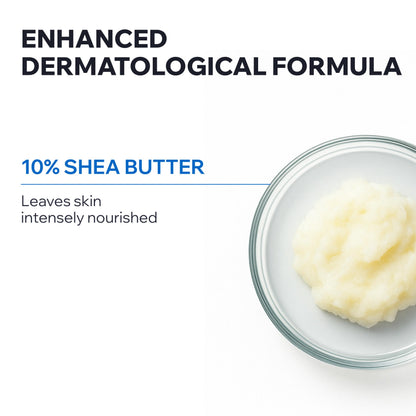 Uriage Xemose Lipid-Replenishing Body Cream, For Dry To Very Dry Skin With Shea Butter, Soothes Discomfort Sensations, Long-Lasting Hydration, Face & Body, Paraben & Fragrance-Free