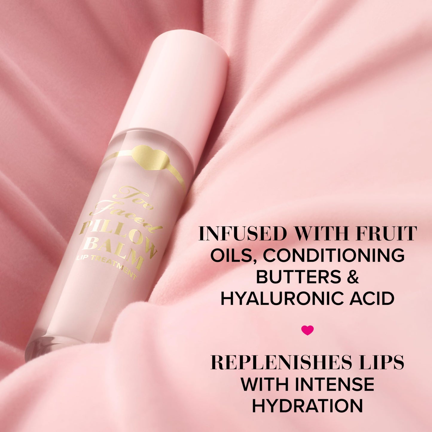 Too Faced Pillow Balm Ultra-Hydrating Lip Treatment | Liquid Lip Balm that Replenishes Lips with Hyaluronic Acid