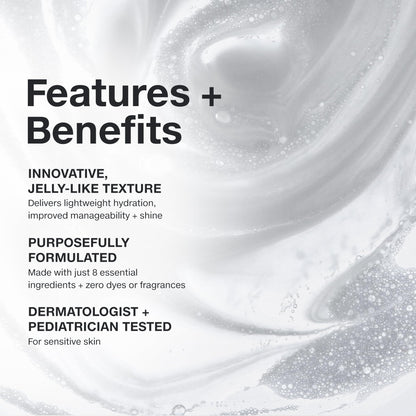 Paul Mitchell Clear Jelly Mask, Fragrance Free Hair Mask, For Sensitive Scalp + Skin