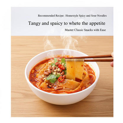 SODGHYTR Chinese Glass Noodles,35.28 oz (Pack of 4), Sweet Potato Noodles, Chewy Wide Noodles, Kuanfen, Sichuan Extra Wide Vermicelli,Hot Pot Noodles for Japchae Dish and Soup, 宽粉