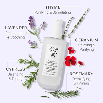 Yon-Ka Lotion PNG Toner | Refreshing Daily Face Mist with Botanical Essential Oils, Aloe Vera & Rosemary | Hydrates, Soothes & Mattifies | Alcohol-Free Toner for Normal to Oily Skin