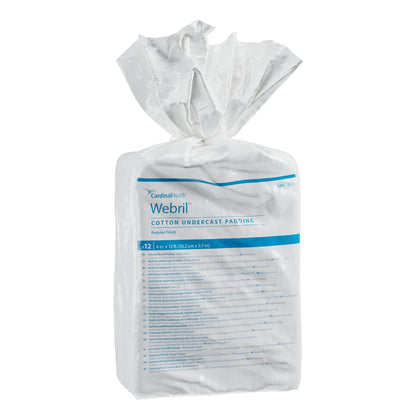 Cardinal Health™ Webril™ 100% Cotton Undercast Padding, 4IN x 4YD, Non-Sterile, Bulk, 3175-, Bag of 12