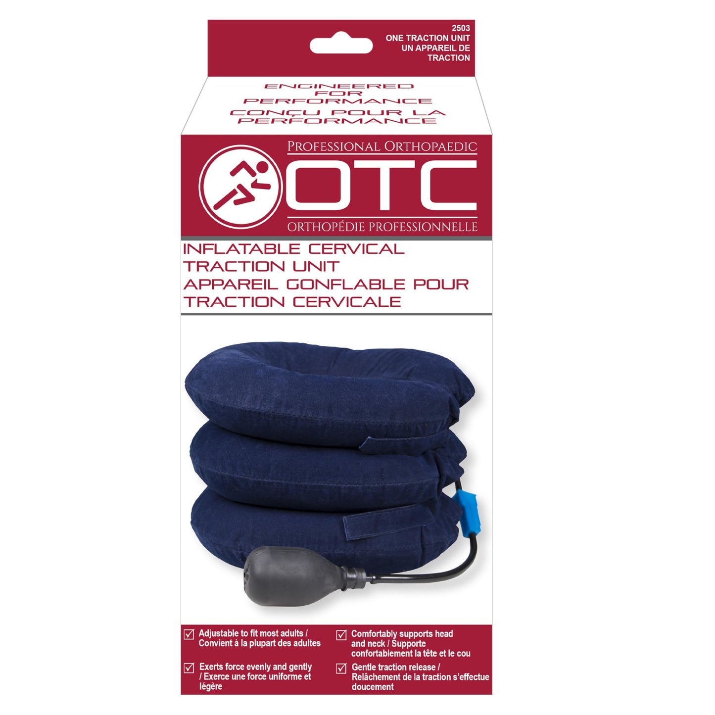 OTC Cervical Traction Unit, Head Neck Spine, Inflatable, Select Series