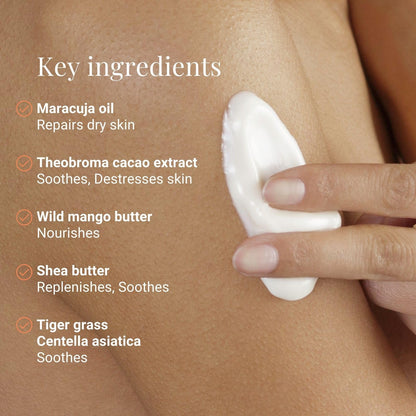 G.M. COLLIN Melt-In Balm | Whipped Body Cream with Shea and Mango Butters for Deep Moisturization