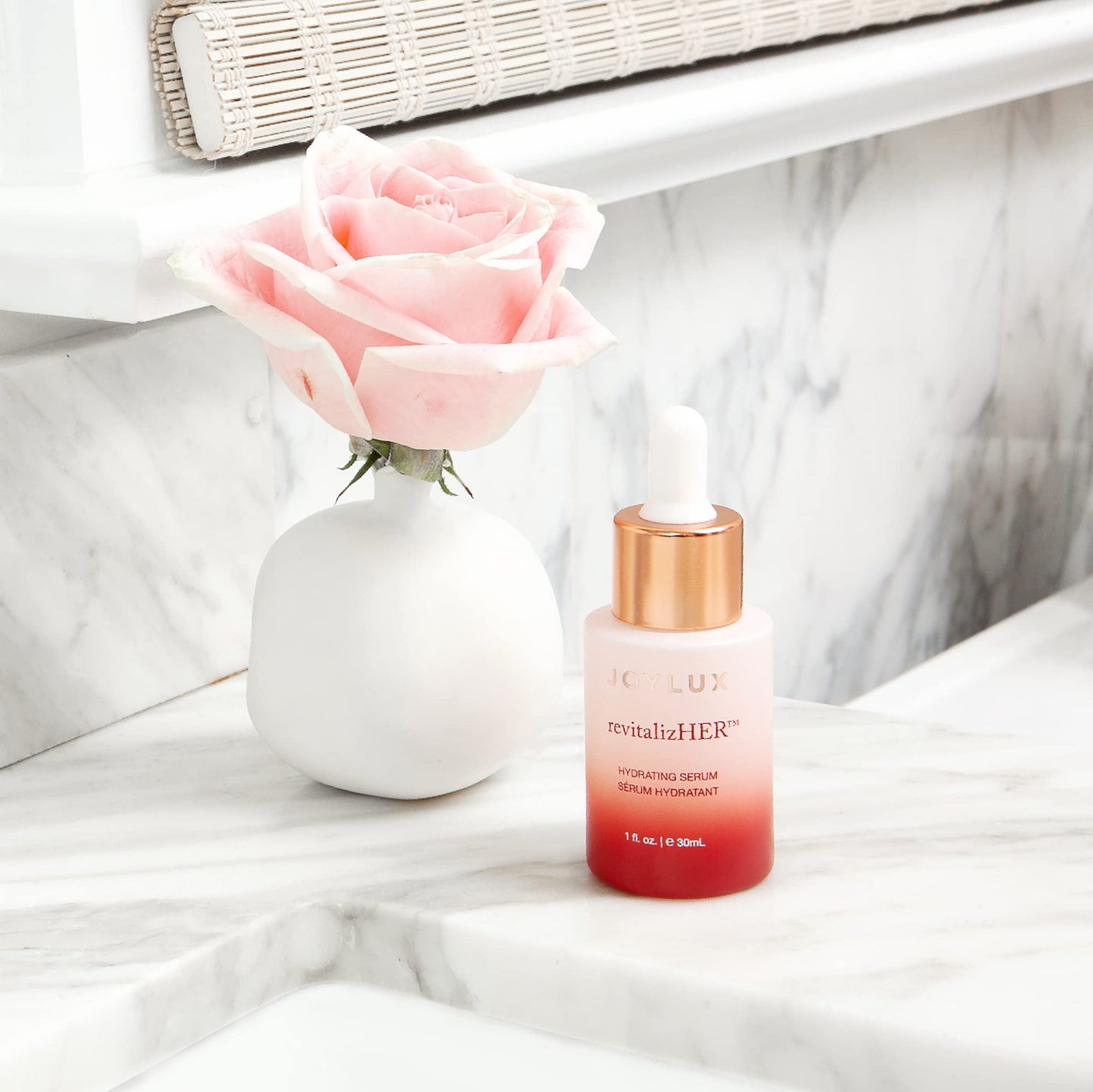 Joylux - revitalizHER, Hydrating Serum for Intimate Tissue, Rich in Antioxidants & Essential Oils, Formulated with Clean Ingredients, For Feminine Dryness, pH-Balanced Formula (30mL)