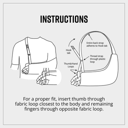 Brownmed - Joslin Sling Ultimate Arm Sling - Arm Sling for Men & Women to Support Shoulder, Elbow, or Wrist Injury - Arm Immobilizer, Shoulder Stabilizer & Rotator Cuff Support - Pro 3 XL